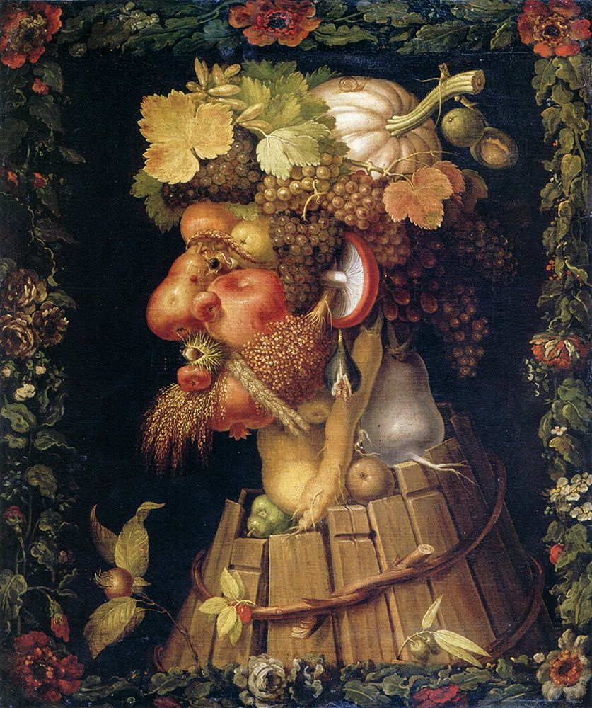 Autumn 1573 art print by Giuseppe Arcimboldo for $57.95 CAD