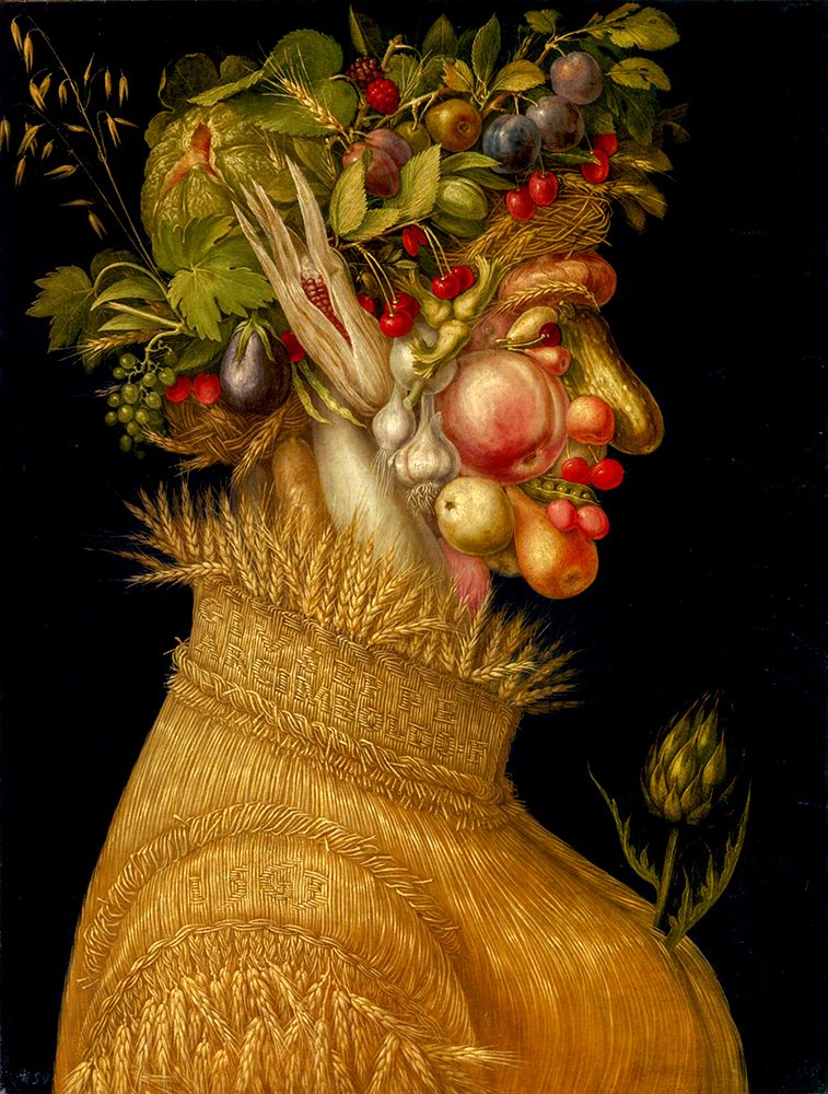 Summer 1563 art print by Giuseppe Arcimboldo for $57.95 CAD