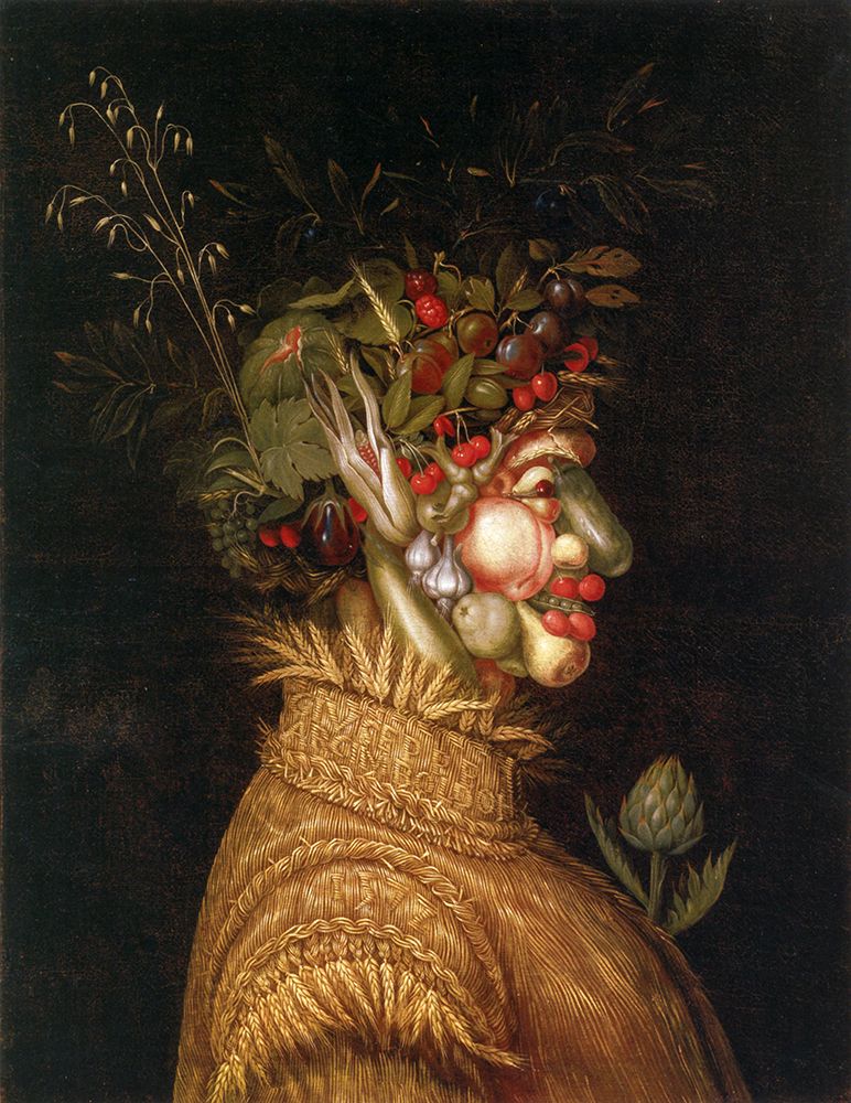 Summer 1572 art print by Giuseppe Arcimboldo for $57.95 CAD
