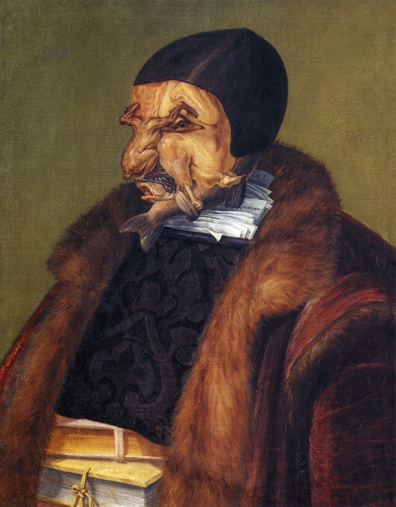 The Jurist 1566 art print by Giuseppe Arcimboldo for $57.95 CAD