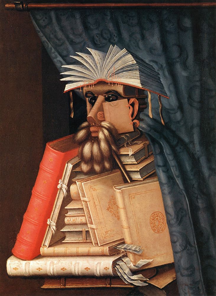 The Librarian 1566 art print by Giuseppe Arcimboldo for $57.95 CAD