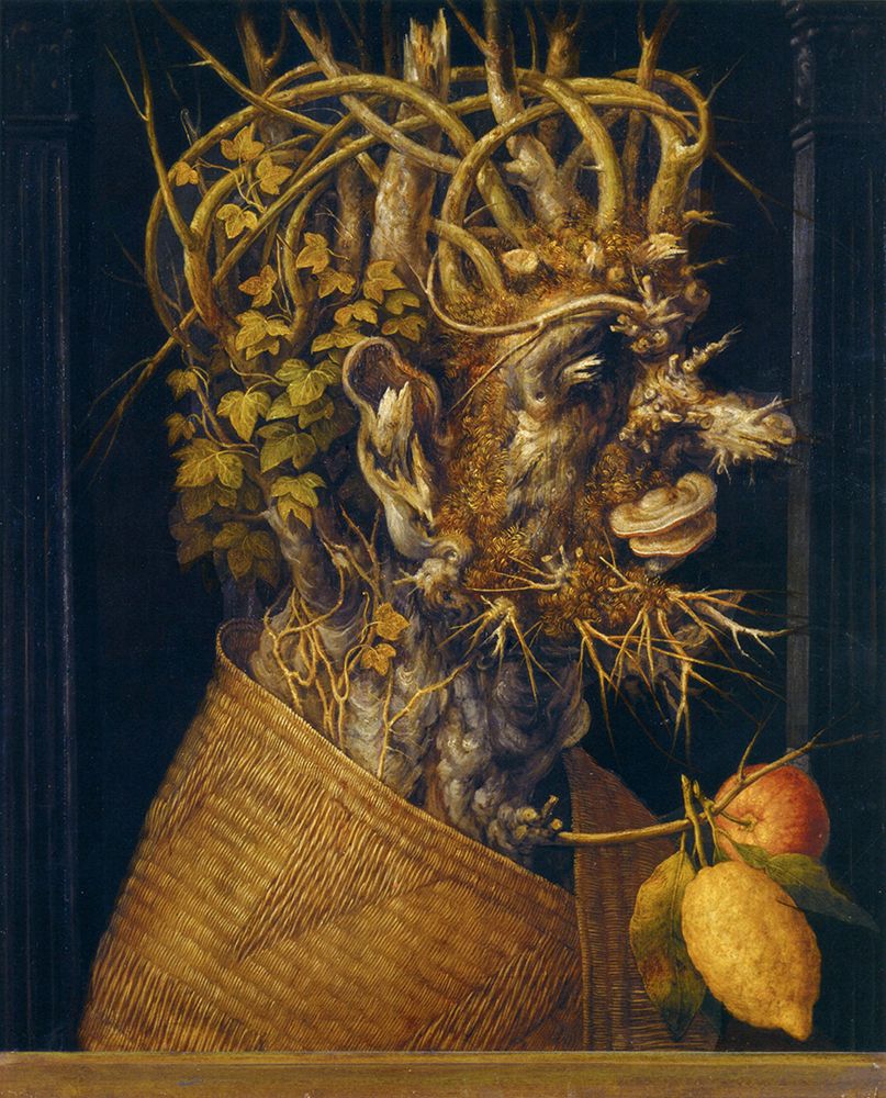 Allegory of Winter 1598 art print by Giuseppe Arcimboldo for $57.95 CAD