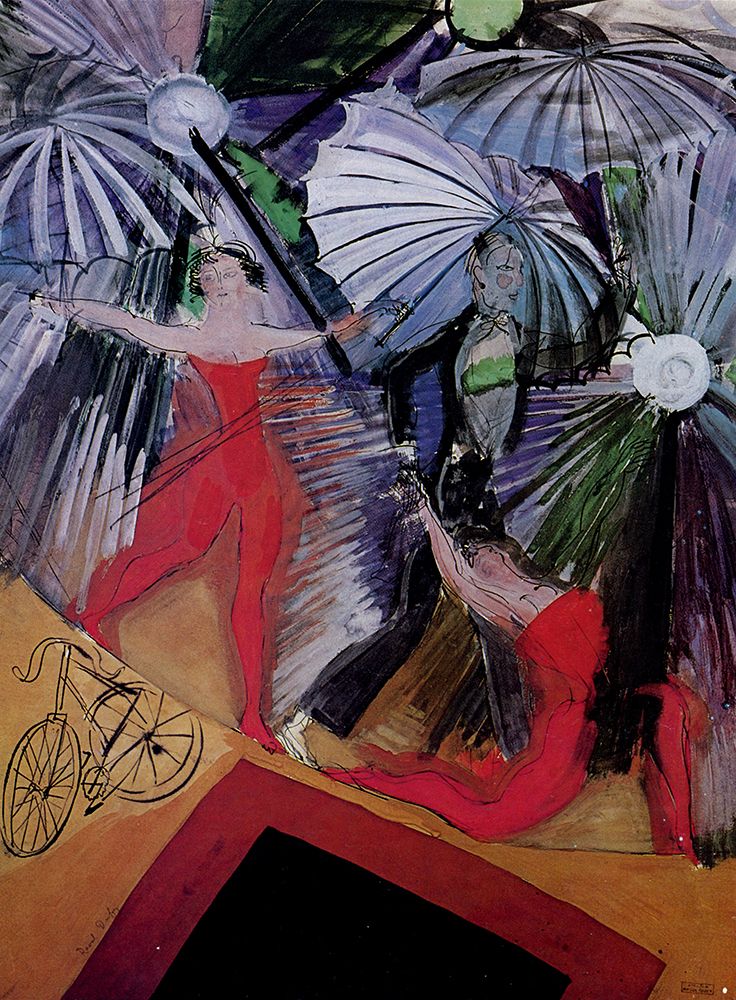 Acrobats 1922 art print by Raoul Dufy for $57.95 CAD