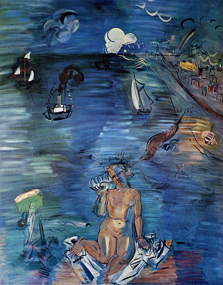 Amphitrite 1943 art print by Raoul Dufy for $57.95 CAD