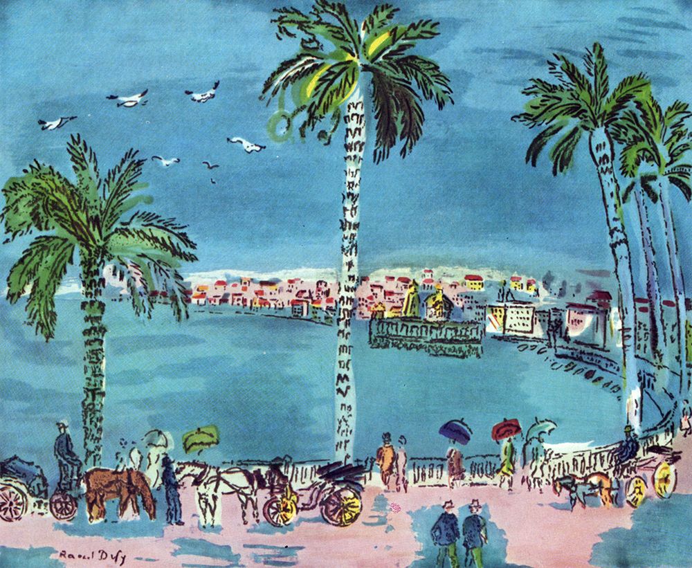 Angels Bay 1928 art print by Raoul Dufy for $57.95 CAD