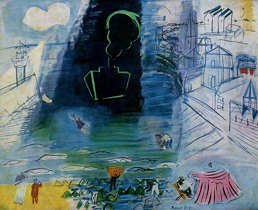 Black Cargo 1952 art print by Raoul Dufy for $57.95 CAD