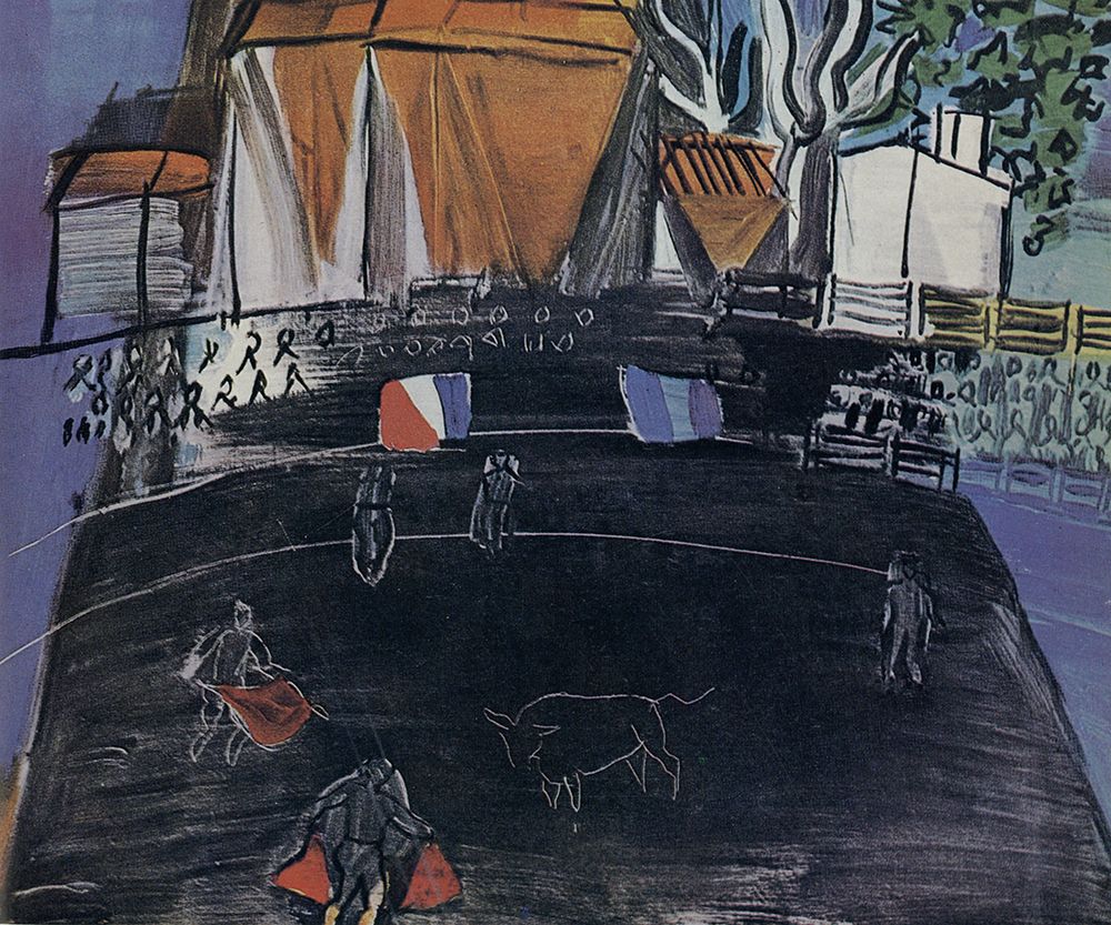 Bullfight 1948 art print by Raoul Dufy for $57.95 CAD