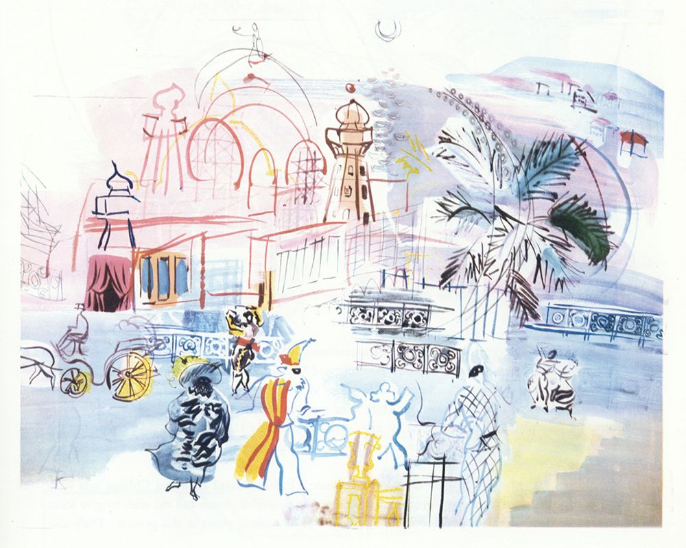 Carnival at Nice 1948 art print by Raoul Dufy for $57.95 CAD