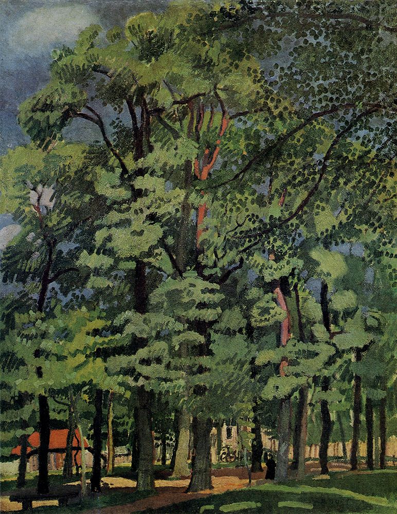 Landscape at Falaise ca 1902 art print by Raoul Dufy for $57.95 CAD