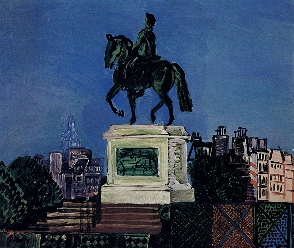 Le Vert Galant 1926 art print by Raoul Dufy for $57.95 CAD