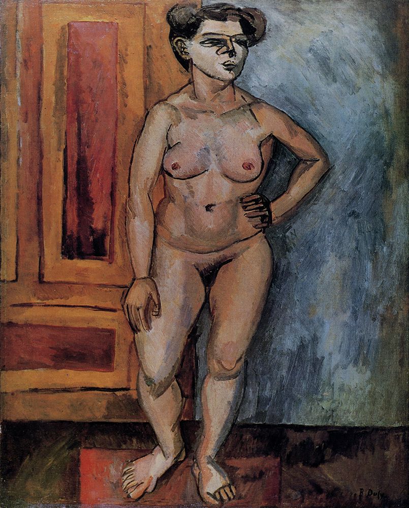 Standing Nude 1909 art print by Raoul Dufy for $57.95 CAD