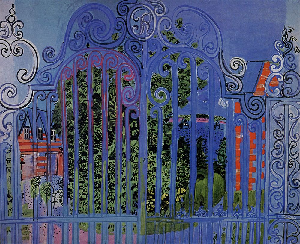 The Gate 1930 art print by Raoul Dufy for $57.95 CAD