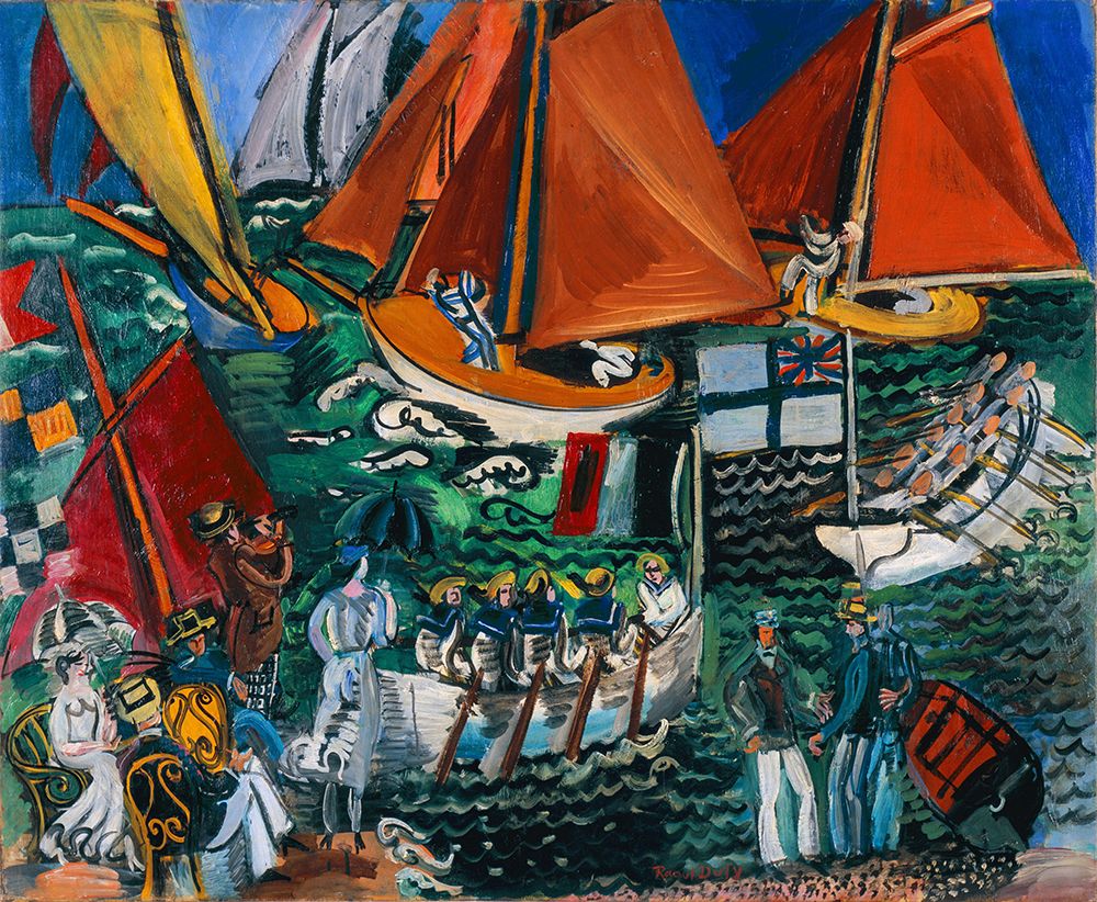 The Regatta 1920 art print by Raoul Dufy for $57.95 CAD