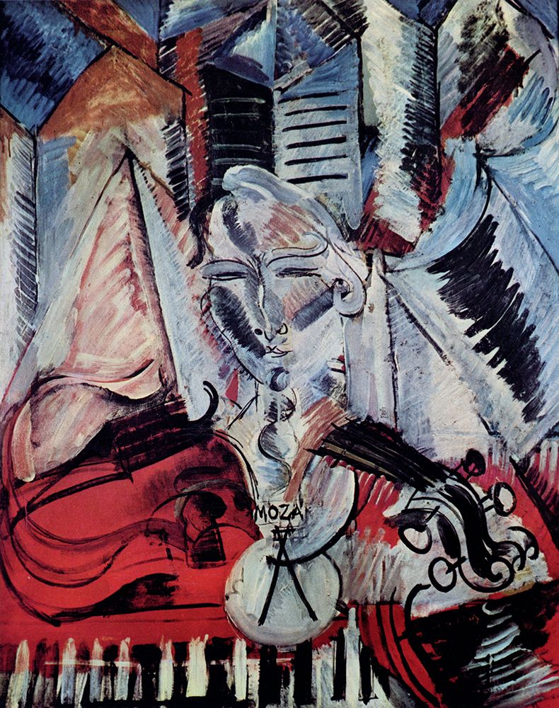 Tribute to Mozart 1909 art print by Raoul Dufy for $57.95 CAD