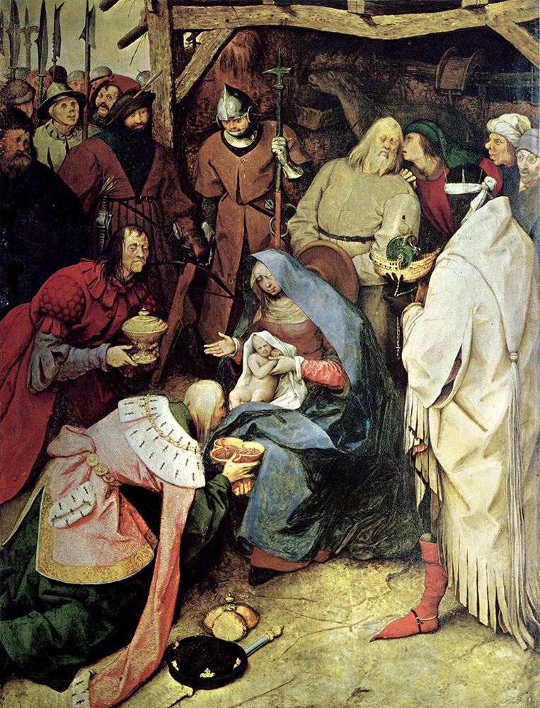 Adoration of the Magi 1564 art print by Pieter Bruegel the Elder for $57.95 CAD