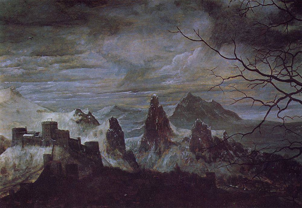 The Gloomy Day detail 3 1565 art print by Pieter Bruegel the Elder for $57.95 CAD