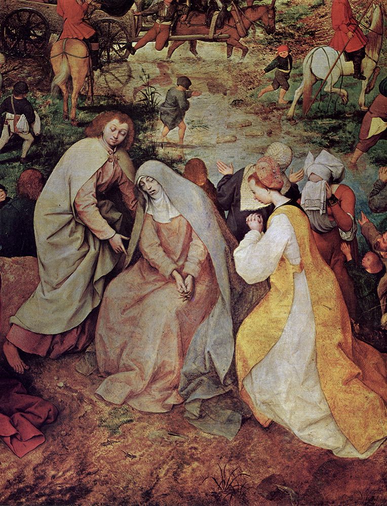 The Procession to Calvary detail 4 1564 art print by Pieter Bruegel the Elder for $57.95 CAD