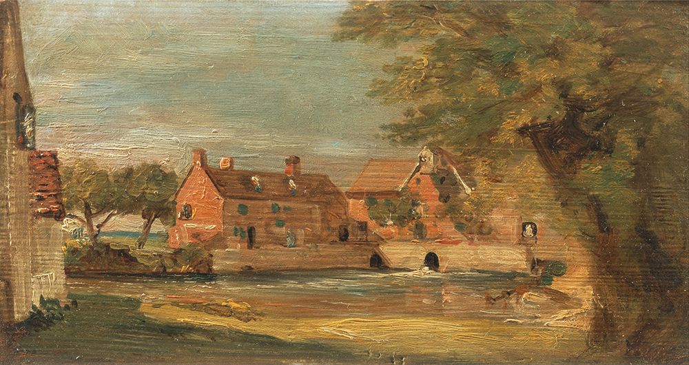 Flatford Mill 1810 art print by John Constable for $57.95 CAD