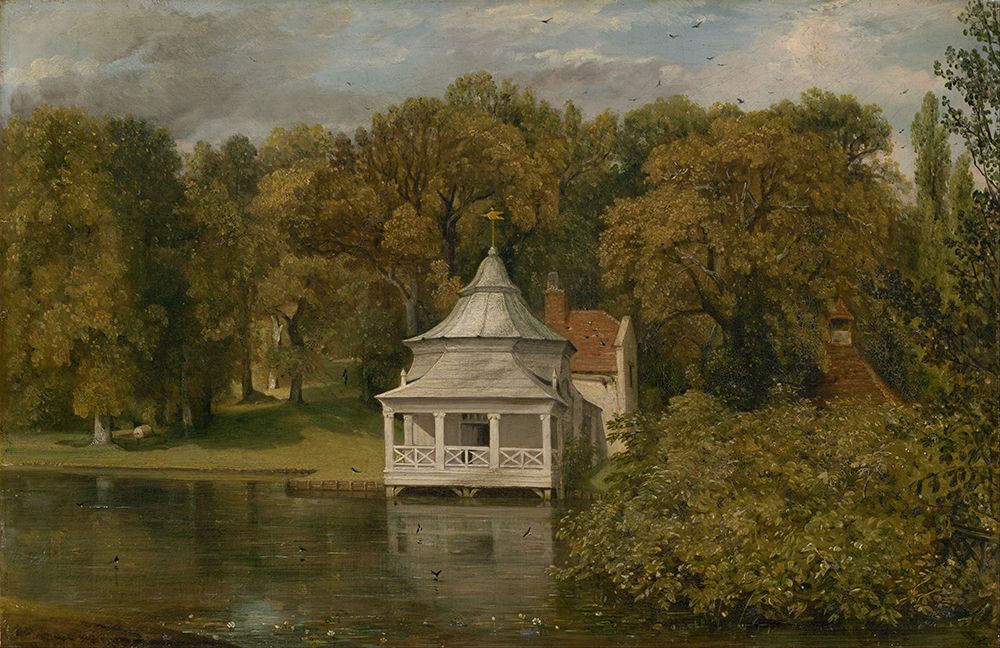 The Quarters behind Alresford Hall art print by John Constable for $57.95 CAD