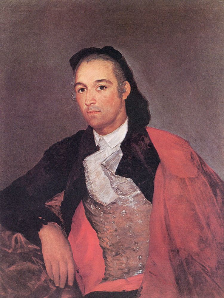 Bullfighter Pedro Romero ca 1796 art print by Francisco Goya for $57.95 CAD