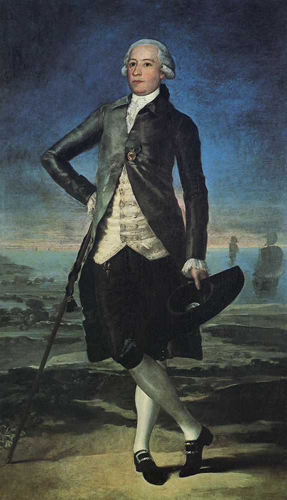 Caspar Melchor de Jovellanos ca 1784 art print by Francisco Goya for $57.95 CAD