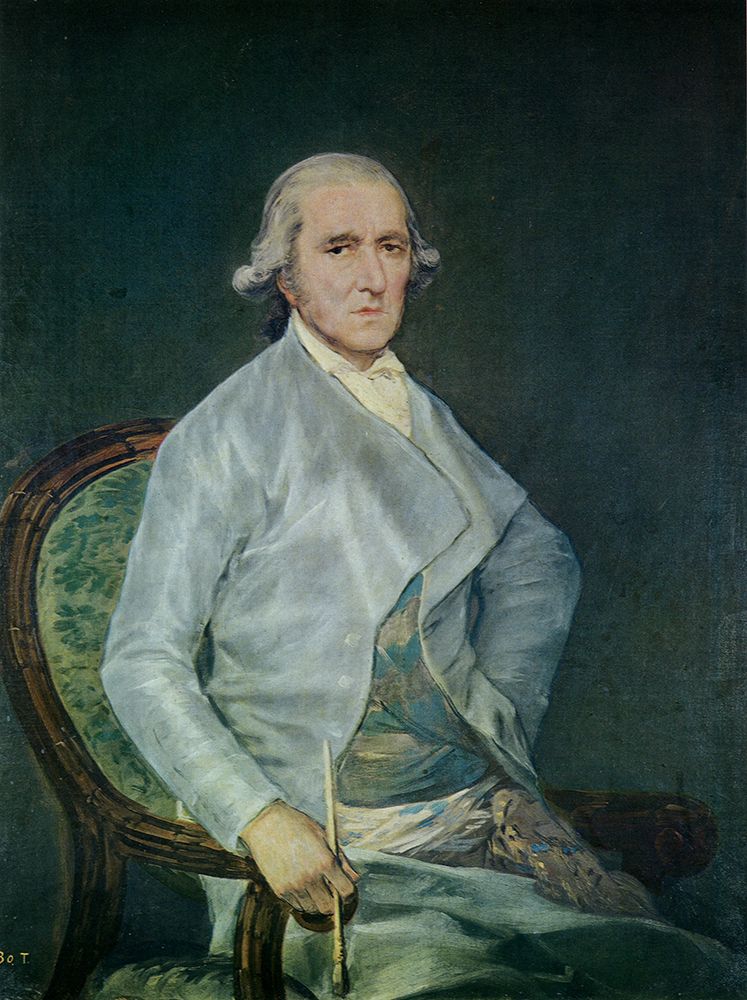 Francisco Bayeu y Subias 1795 art print by Francisco Goya for $57.95 CAD