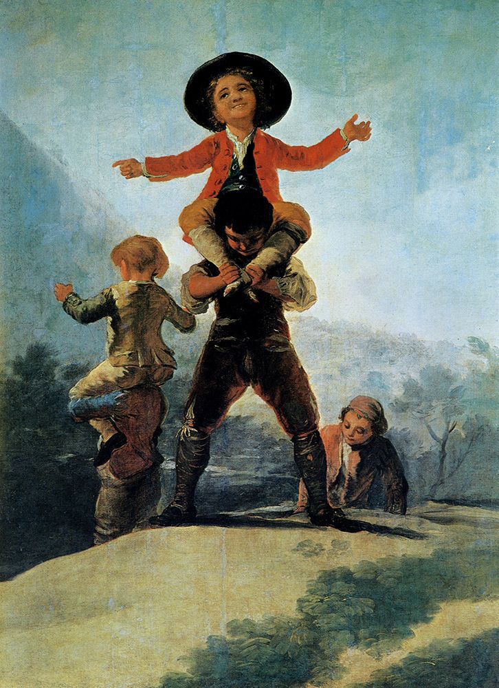 Pick-a-back 1791 art print by Francisco Goya for $57.95 CAD