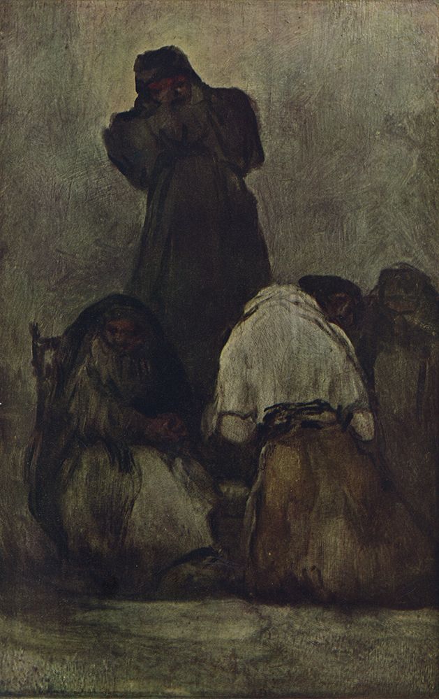 Preaching monk ca 1814 art print by Francisco Goya for $57.95 CAD
