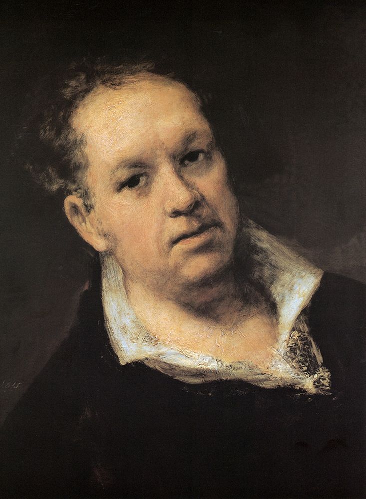 Self-portrait 1 1815 art print by Francisco Goya for $57.95 CAD