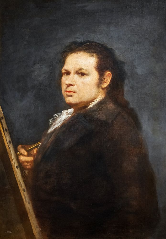 Self-portrait 1783 art print by Francisco Goya for $57.95 CAD