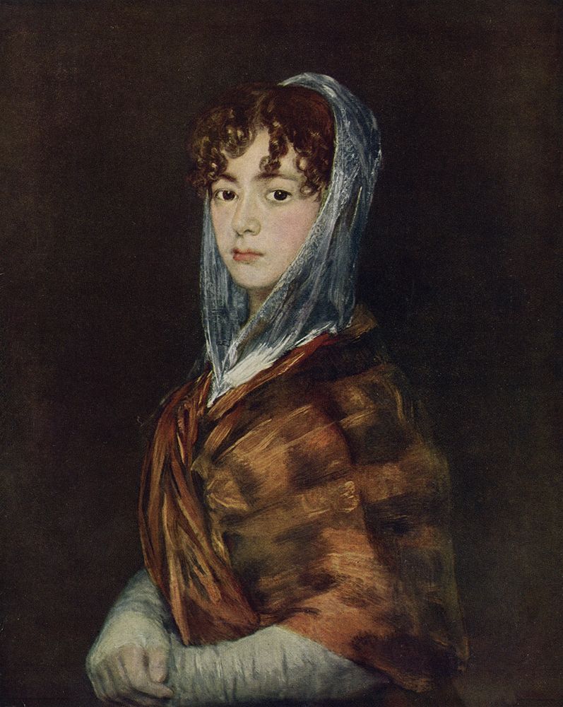 Senora Sabasa Garcia ca 1808 art print by Francisco Goya for $57.95 CAD