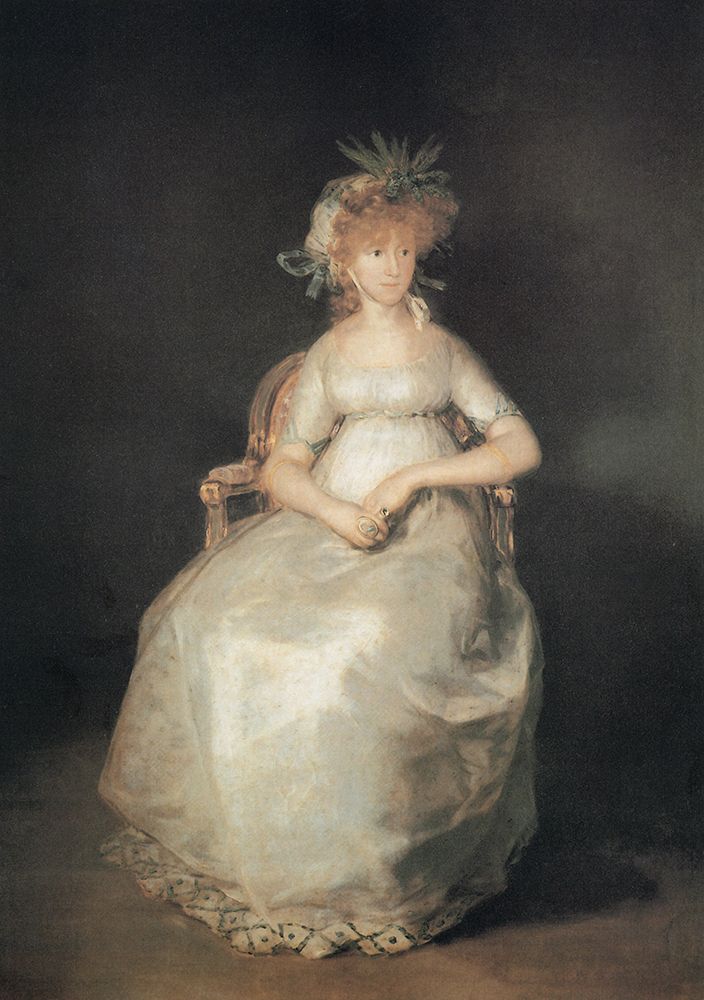 The Countess of Chinchon 1800 art print by Francisco Goya for $57.95 CAD