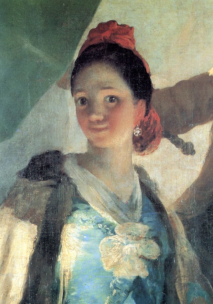 The Parasol detail 1777 art print by Francisco Goya for $57.95 CAD