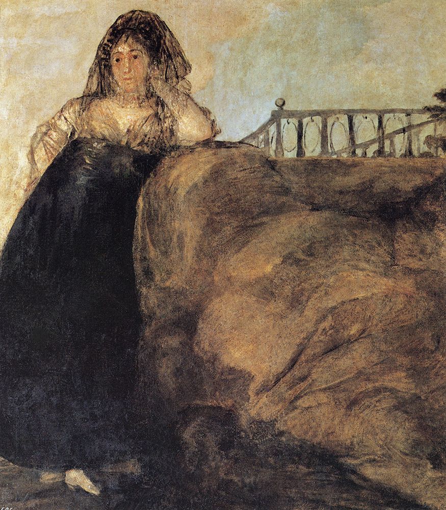 The Seductress 1821 art print by Francisco Goya for $57.95 CAD