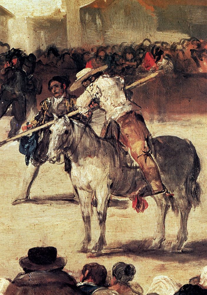 Village Bullfight detail ca 1803 art print by Francisco Goya for $57.95 CAD