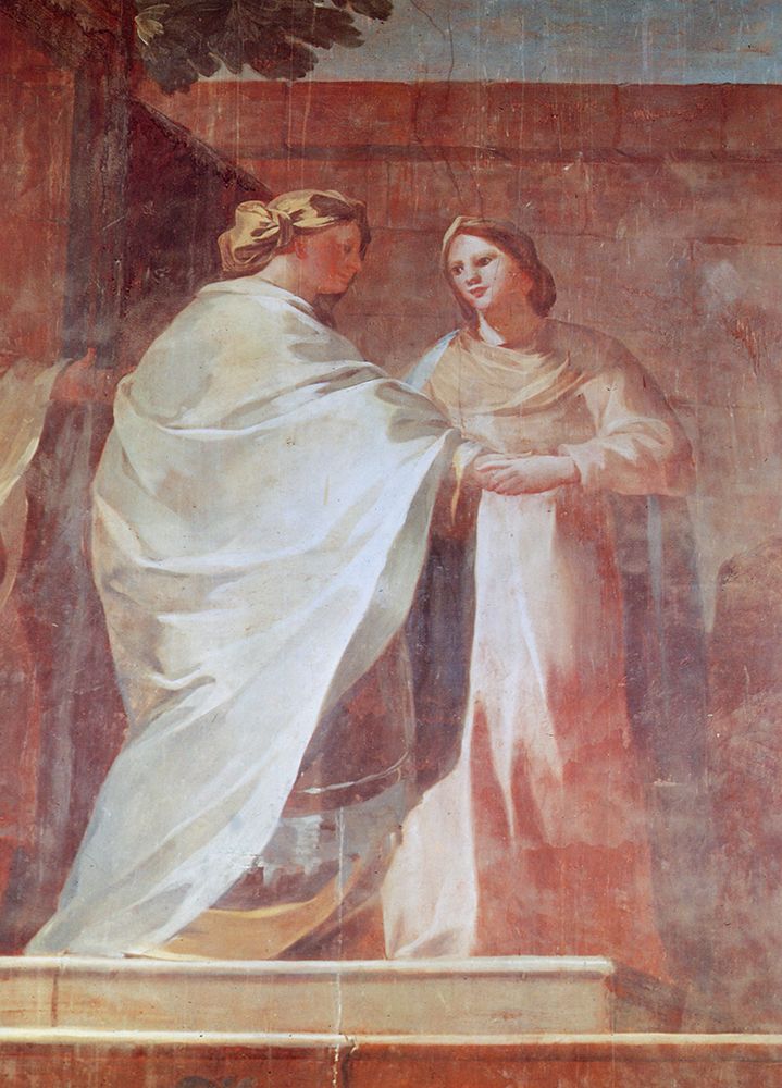 Visitation of the Virgin to St. Isabel 1774 art print by Francisco Goya for $57.95 CAD