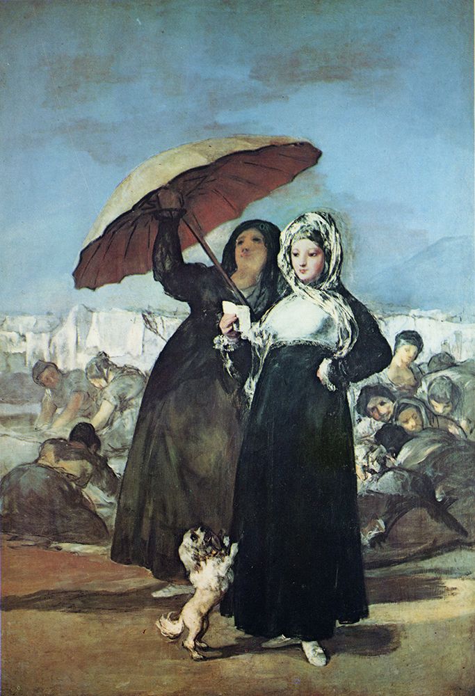 Young woman with a letter ca 1808 art print by Francisco Goya for $57.95 CAD