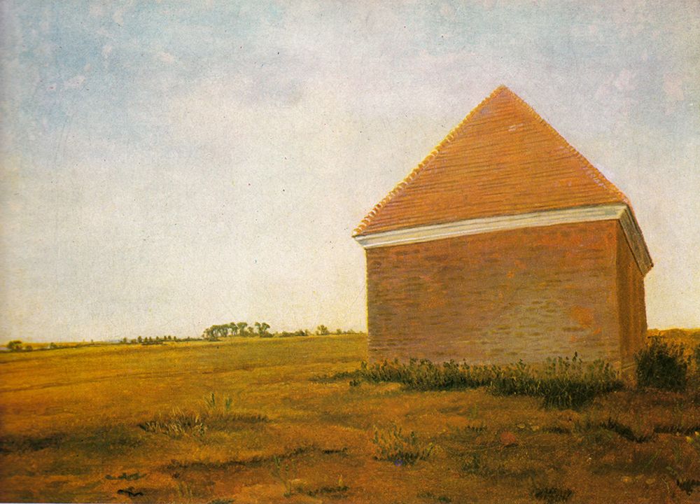 Rubbing-down House, Newmarket 1764 art print by George Stubbs for $57.95 CAD