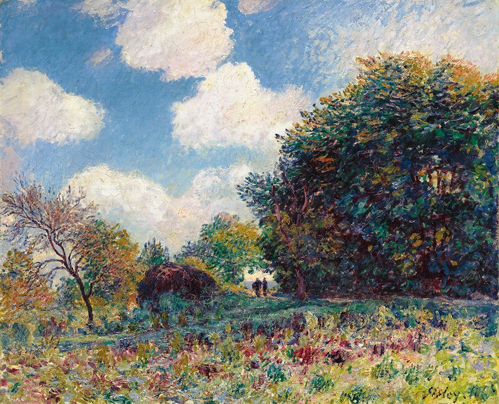 Path at the Entrance to a Wood 1890 art print by Alfred Sisley for $57.95 CAD