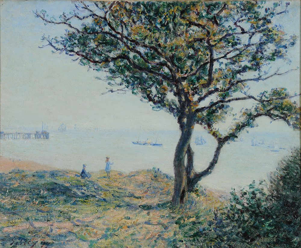 Cardiff Harbour 1897 art print by Alfred Sisley for $57.95 CAD
