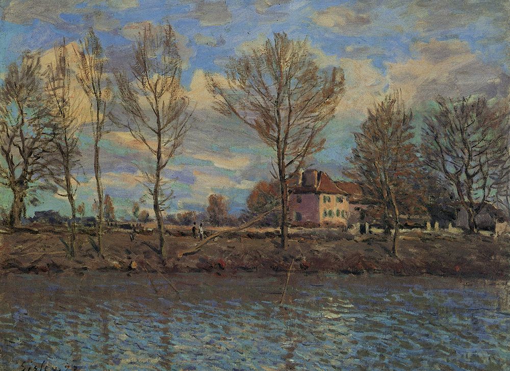 Le Grande Jatte 1873 art print by Alfred Sisley for $57.95 CAD
