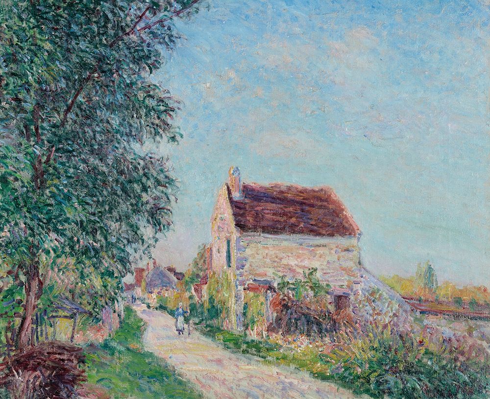 The Village of Sablons, near Veneux-Nadon (1885) art print by Alfred Sisley for $57.95 CAD