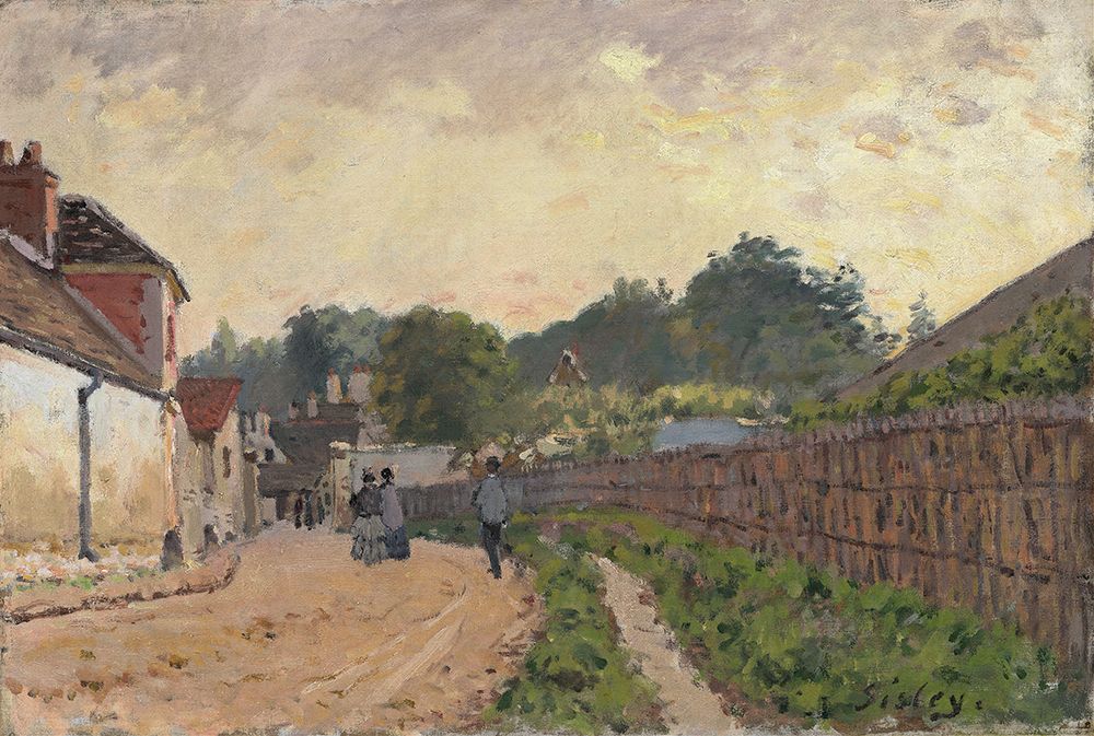 Marly-le-Roi 1875 art print by Alfred Sisley for $57.95 CAD
