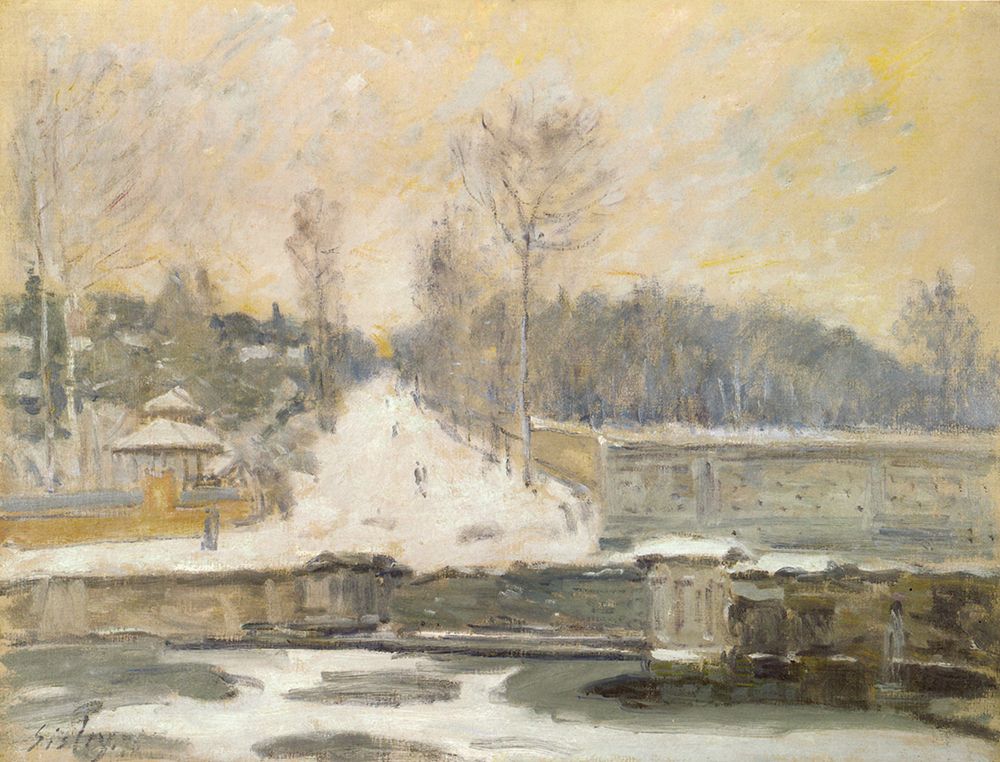 Marly-le-Roi ca 1875 art print by Alfred Sisley for $57.95 CAD