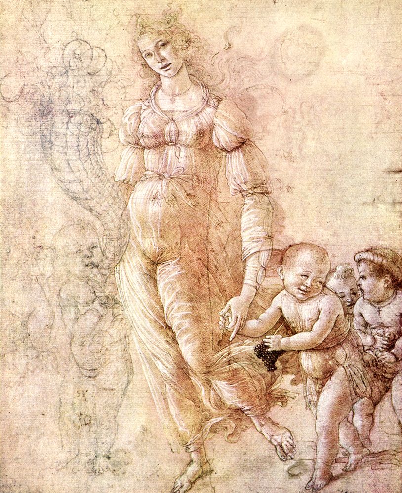 Autumn of Abundance 1480 art print by Sandro Botticelli for $57.95 CAD