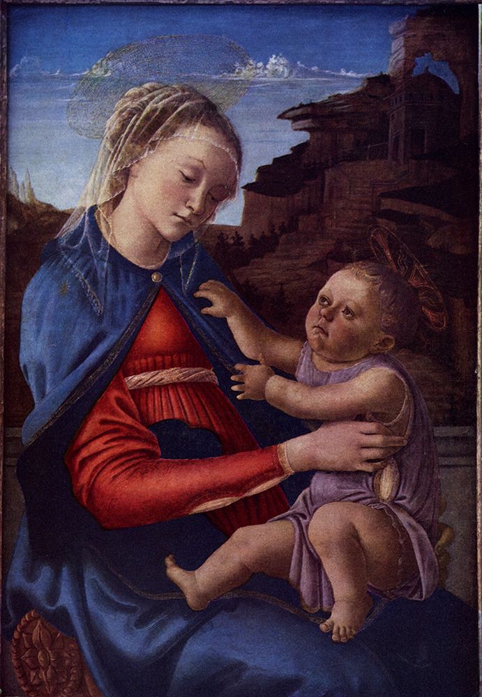 Madonna Guidi 1465 art print by Sandro Botticelli for $57.95 CAD