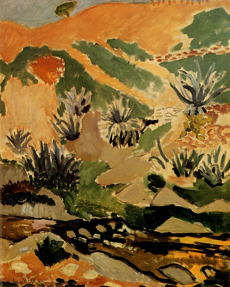 Brook with Aloes 1907 art print by Henri Matisse for $57.95 CAD