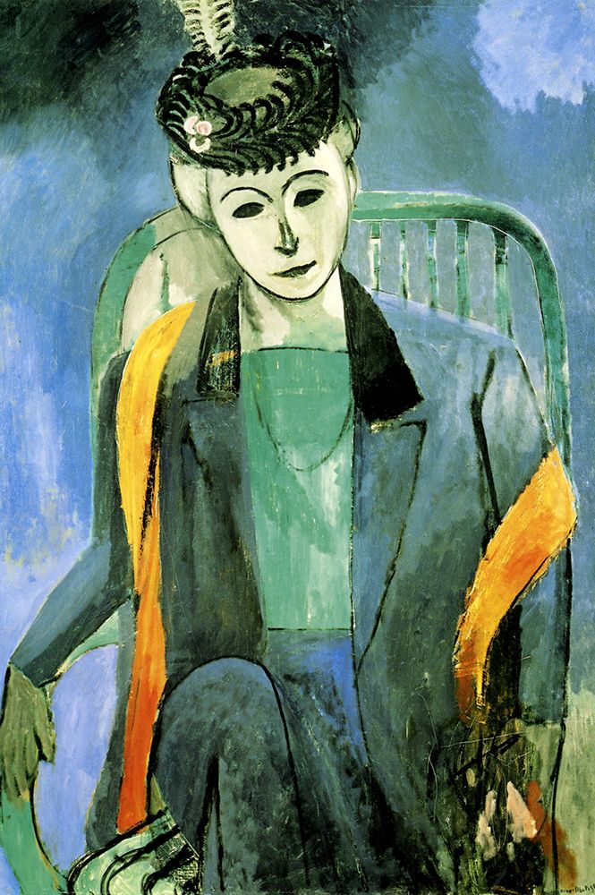 Madame Matisse 2 1913 art print by Henri Matisse for $57.95 CAD