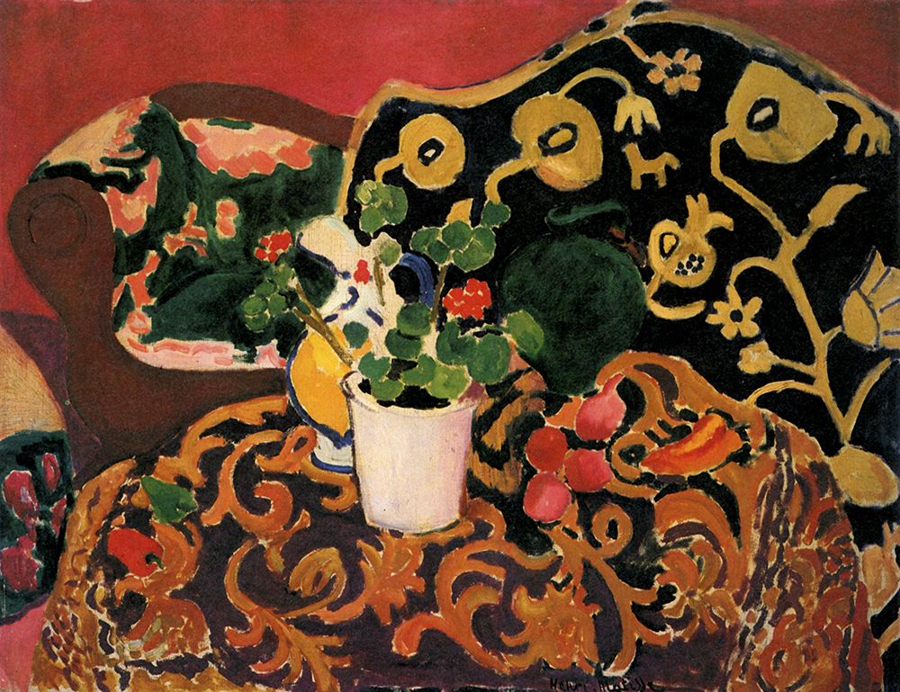 Spanish Still Life Seville II 1911 art print by Henri Matisse for $57.95 CAD