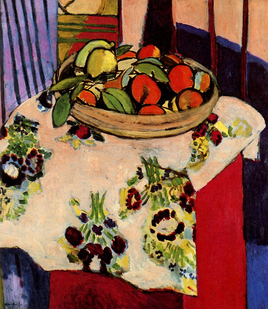 Still Life with Oranges 1913 art print by Henri Matisse for $57.95 CAD